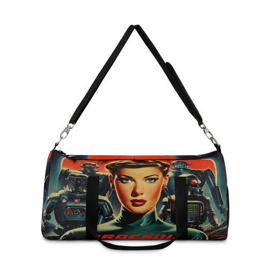 Sci-fi Queens of Outer Space Duffel Bag